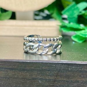 DOUBLE LAYER ADJUSTABLE CHAIN RING